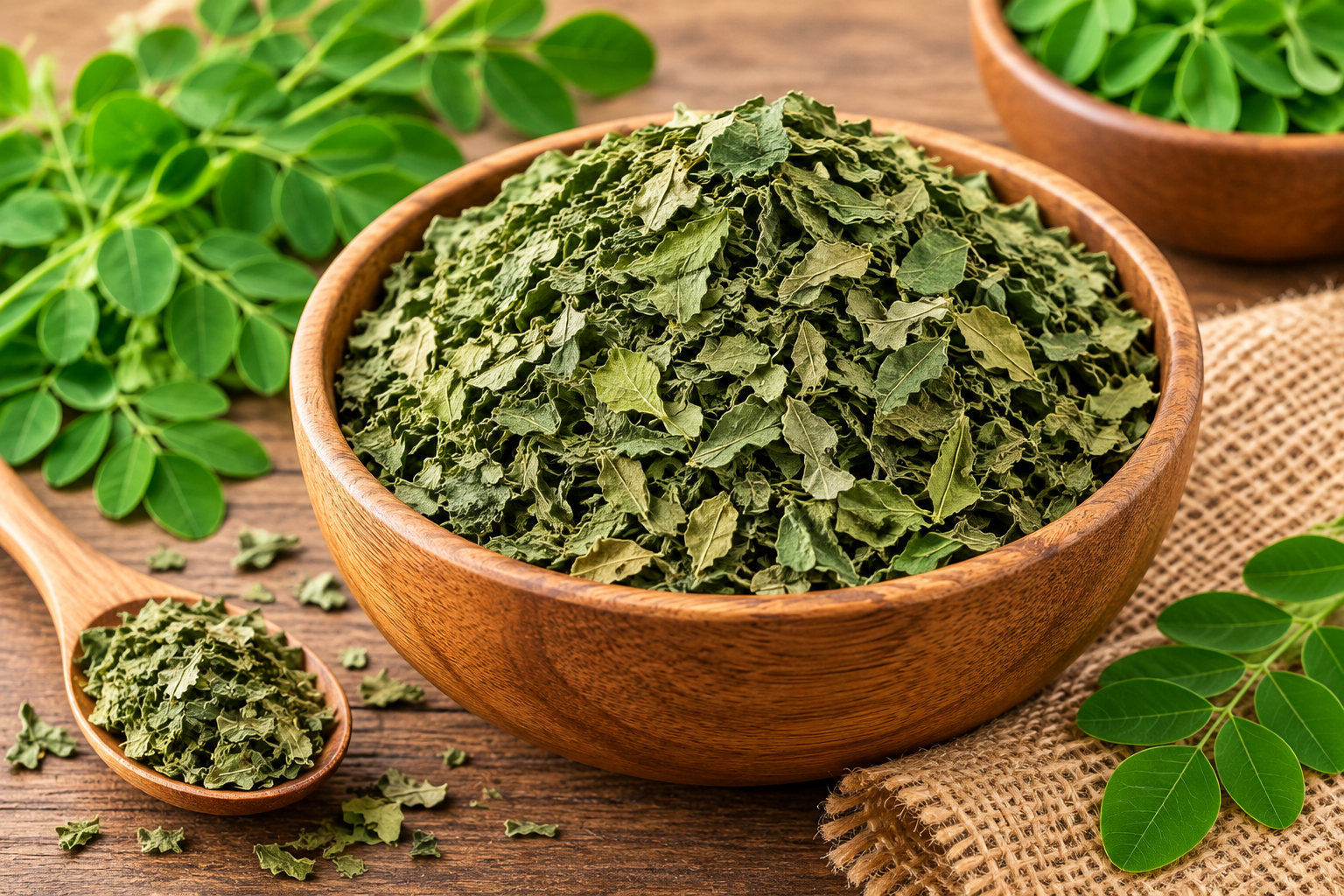 Dried Moringa Leaves